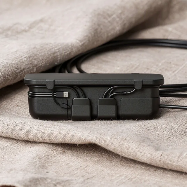 AeroQuill CableCaddy Under-Desk Organizer