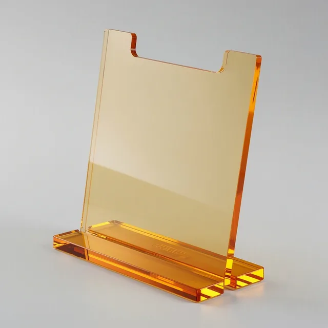 Amberglass Record Display Stand