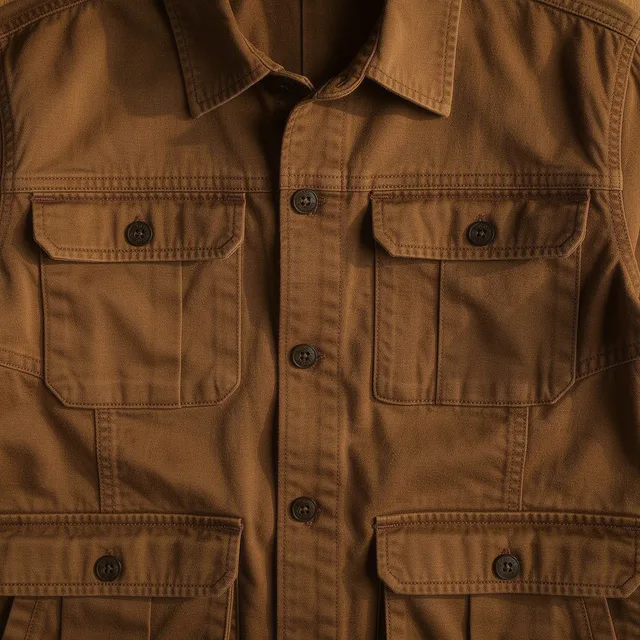 Auralink ButtonFront Utility Shacket