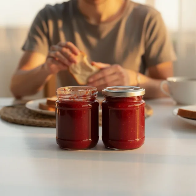 BerrryGroove Jammy Strawberry Spread Twin Pack