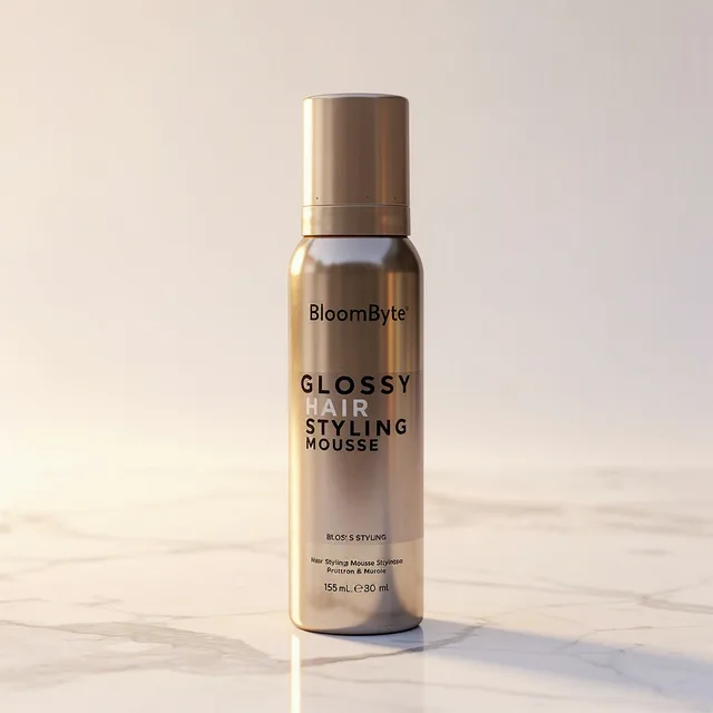 BloomByte Glossy Hair Styling Mousse