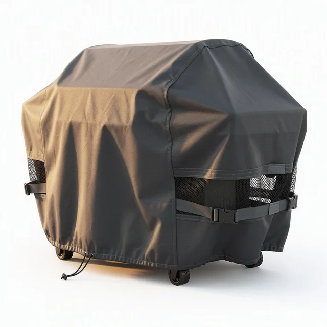 BreezeBlocker Grill Cover