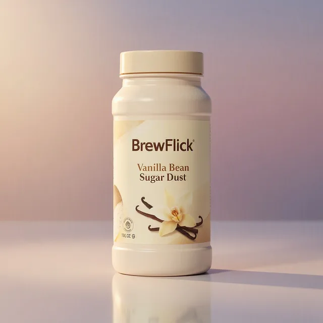 BrewFlick Vanilla Bean Sugar Dust