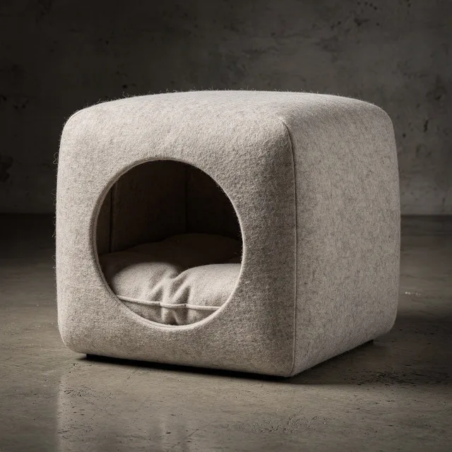 BurrowNook Cat Cave Bed