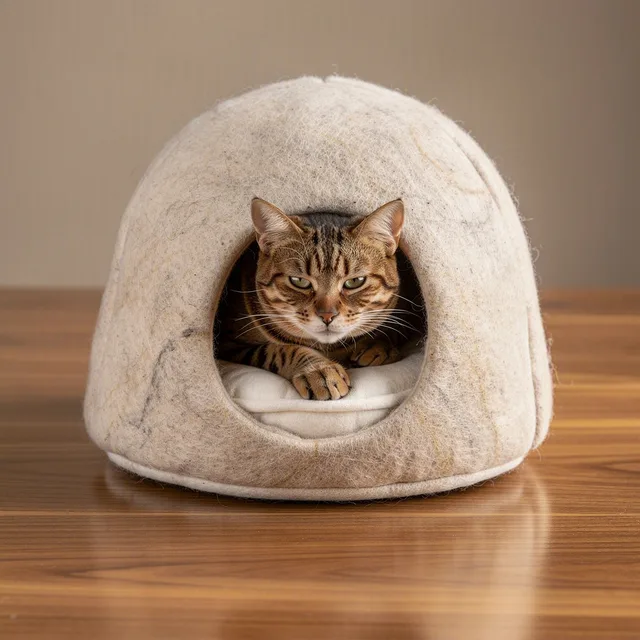 Burrownook Heated Cat Cave Pad