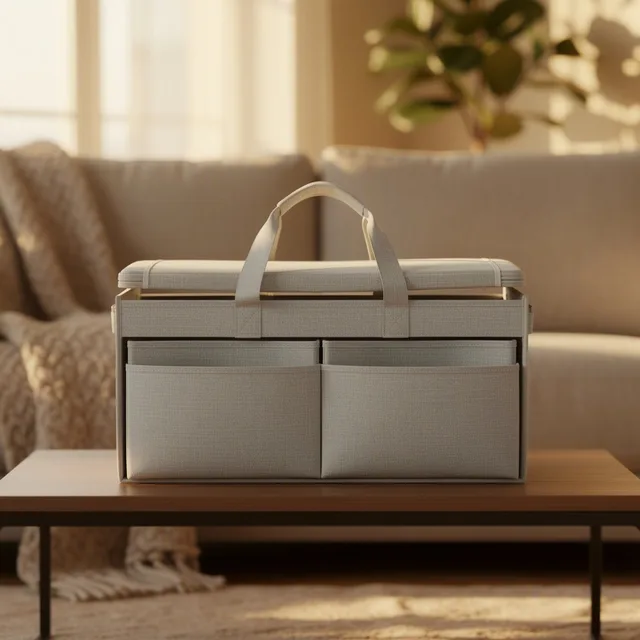 CarryallQuickZip Entryway Storage Bench Bag