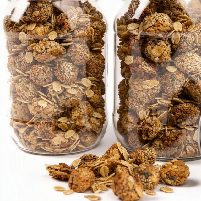 CasaGrain Omega Seed Granola Jars