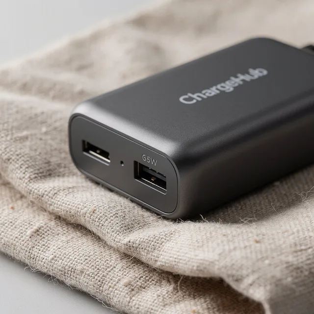 ChargeHub 65W GaN Fast Charger