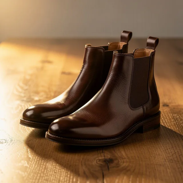 CityStep Leather Chelsea Boots