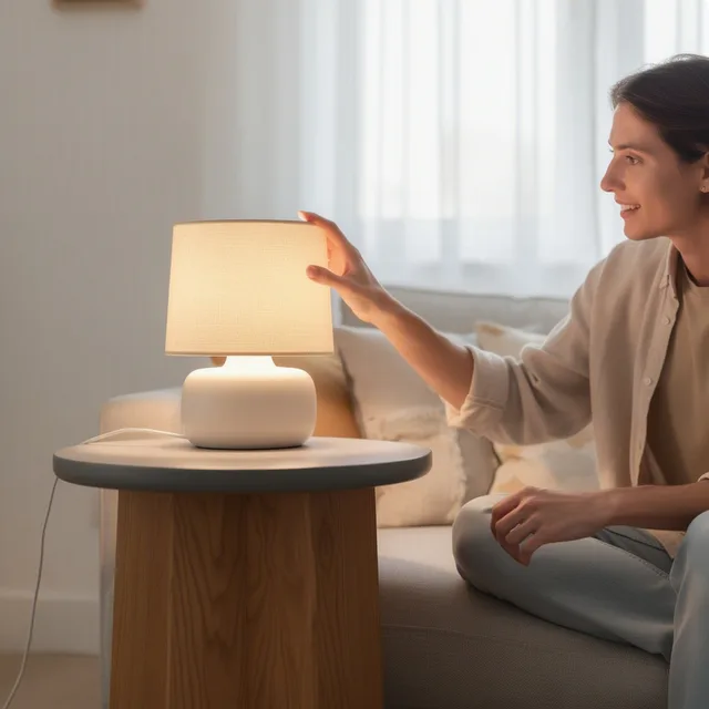 CozyCrest NightLite Bedside Lamp