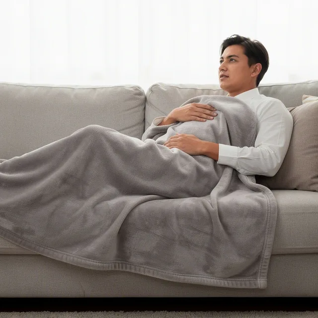 CozyGlow Heated Throw Blanket