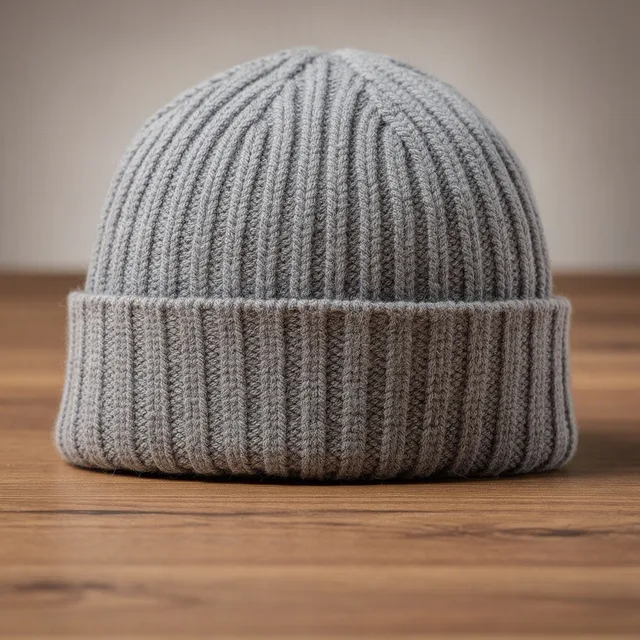 CozyKnit Ribbed Beanie