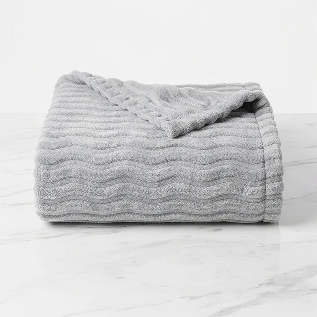 CozyRipple SoftTouch Throw Blanket