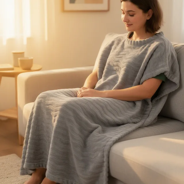 CozyRipple SoftTouch Throw Blanket