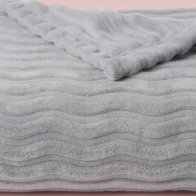 CozyRipple SoftTouch Throw Blanket