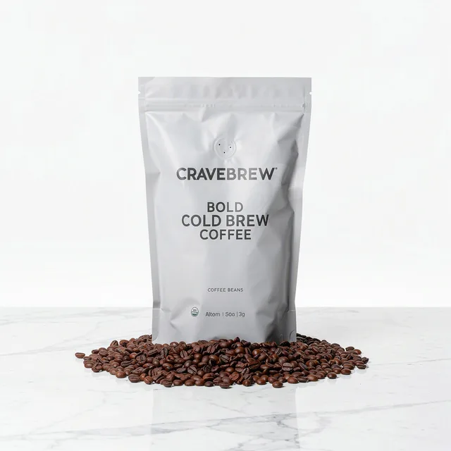 CraveBrew Bold Cold Brew Coffee Beans