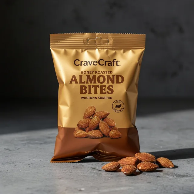 CraveCraft Honey Roasted Almond Bites