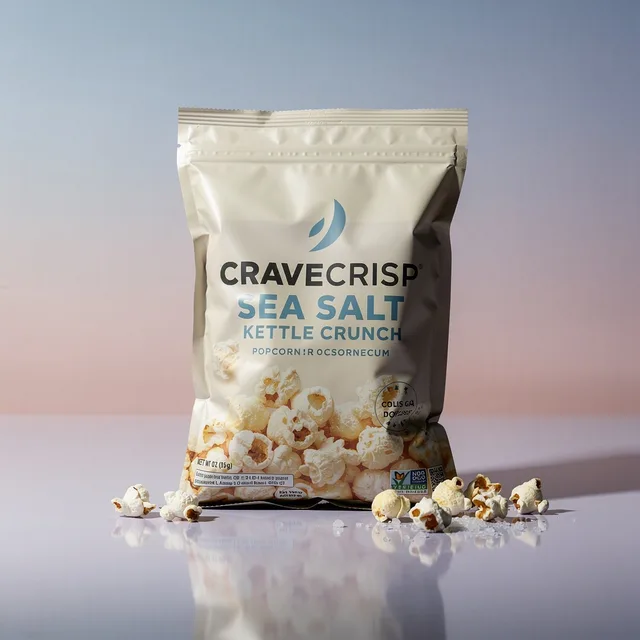 CraveCrisp Sea Salt Popcorn Kettle Crunch