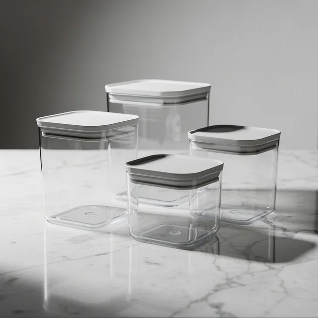 CrispNest Airtight Pantry Canisters Set