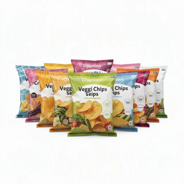 CrispWave Veggie Chip Variety 24-Pack