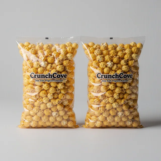 CrunchCove Sea Salt Popcorn Kernels Duo