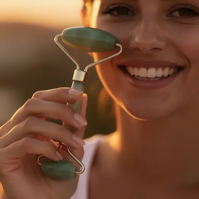 CrystaLuxe Face Roller Set