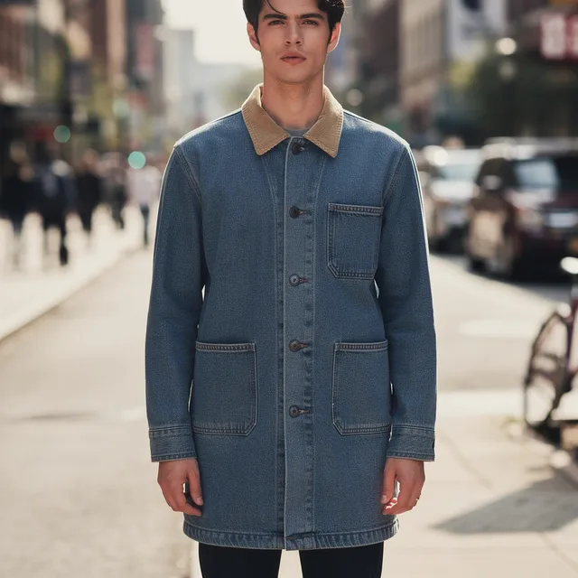 Denim Chore Coat