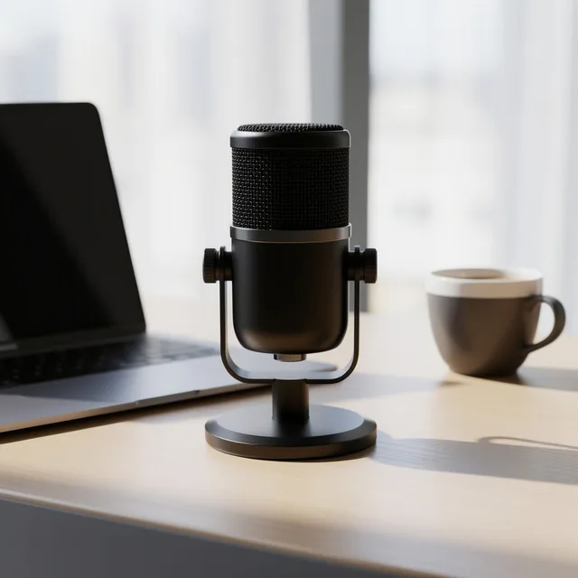 EchoNook Compact Desktop Microphone