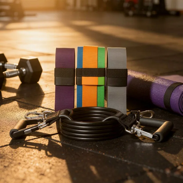 FlexNova StrideGrip Resistance Band Set