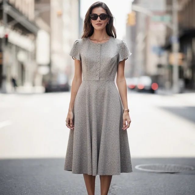 Foxglove Tea Dress