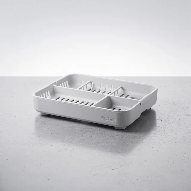 GlideSpring Compact Dish Draining Caddy