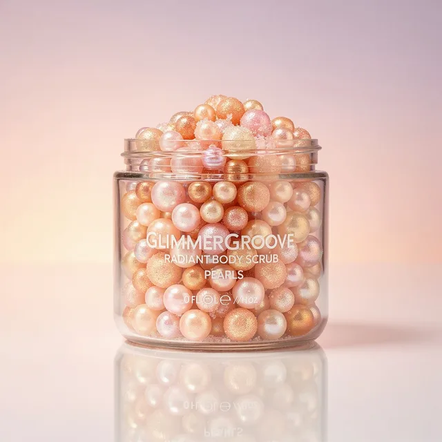 GlimmerGroove Radiant Body Scrub Pearls