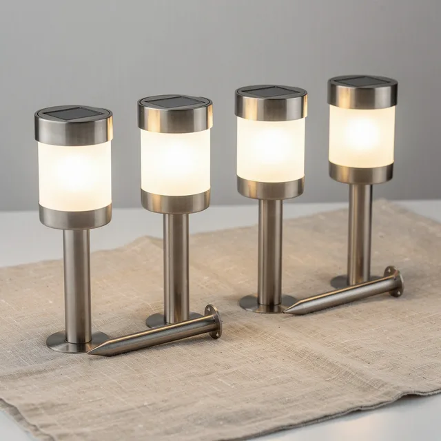 GlimmerLumen Solar Path Stake Lights