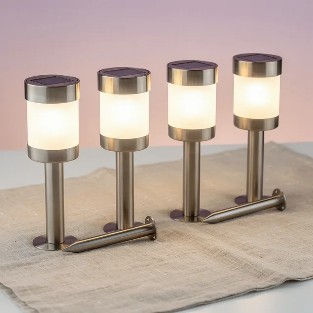 GlimmerLumen Solar Path Stake Lights
