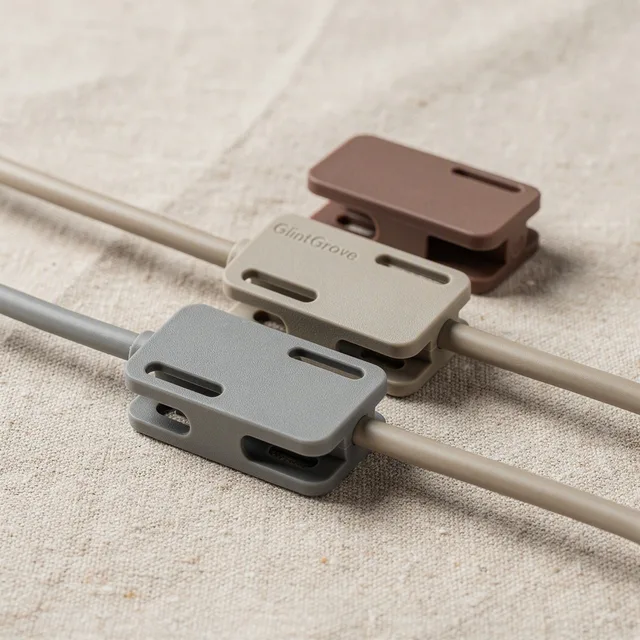 GlintGrove Clip-On Cable Labels Accessory
