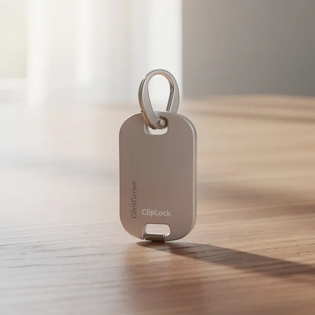 GlintGrove ClipLock Key Finder Tag