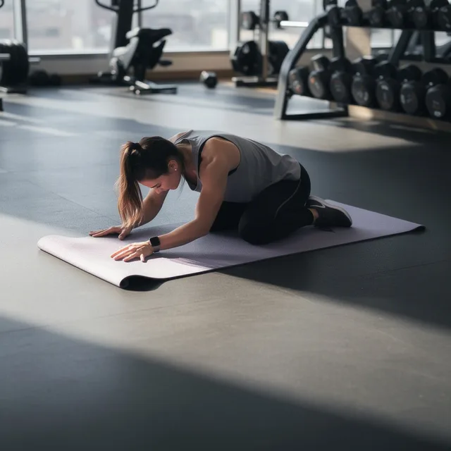 GloFolk SportStep AntiSlip Yoga Mat