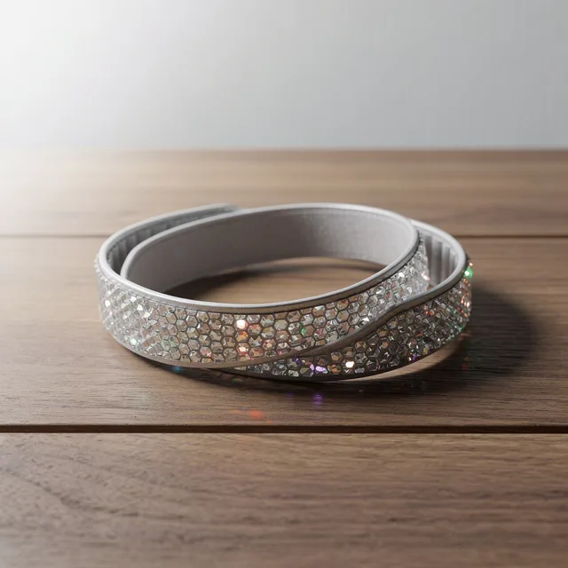 GloMosaic CrystalDrop Reflective Ankle Bands