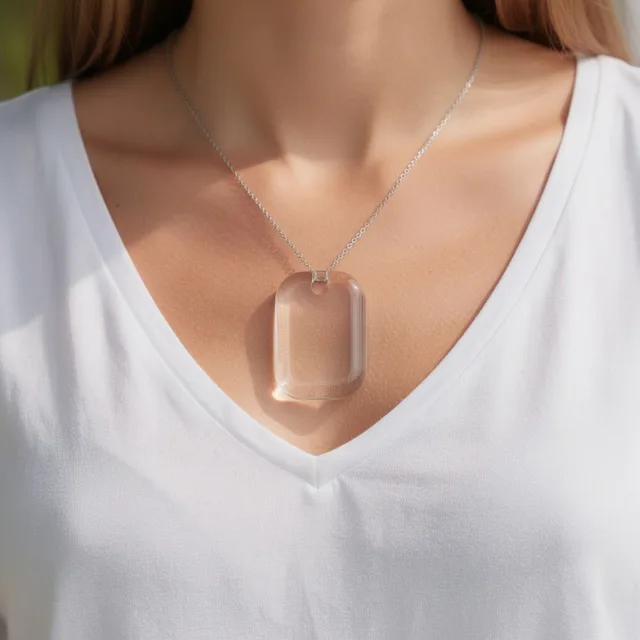 GlowFolk CrystalClear Key Finder Tag