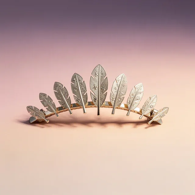 GlowFolk FeatherGlow Hair Clip Set