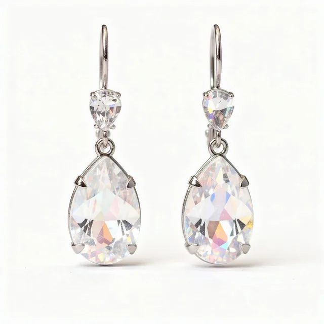 GlowFolk PrismTone Drop Earrings