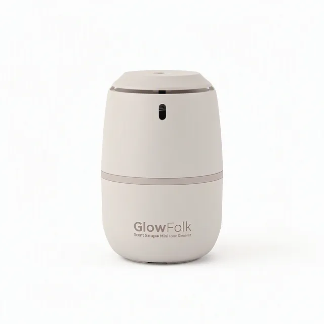 GlowFolk ScentSnap Mini Room Mist Diffuser