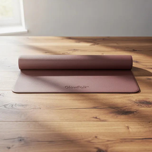 GlowFolk SportStep AntiSlip Yoga Mat
