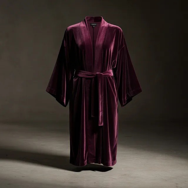 GlowFolk VelvetDrape Kimono