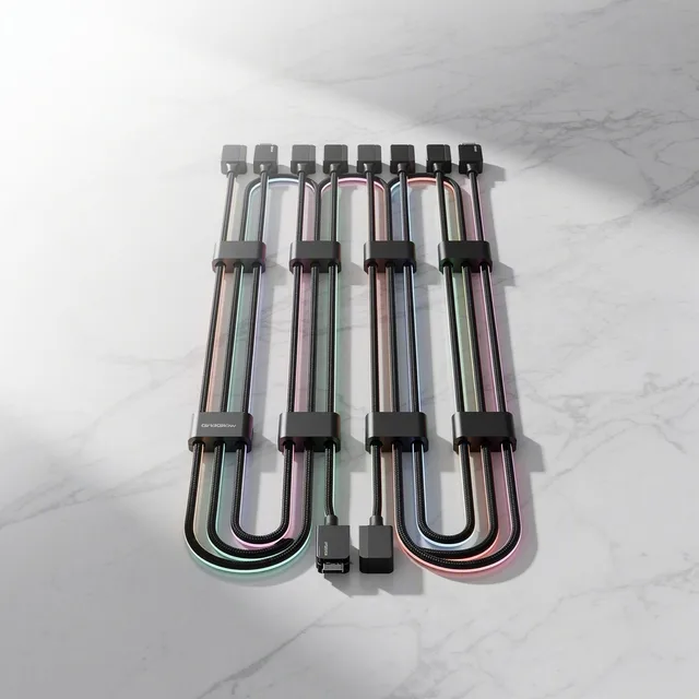 GridGlow RGB Cable Management Kit