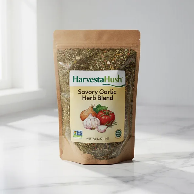 HarvestaHush Savory Garlic Herb Blend