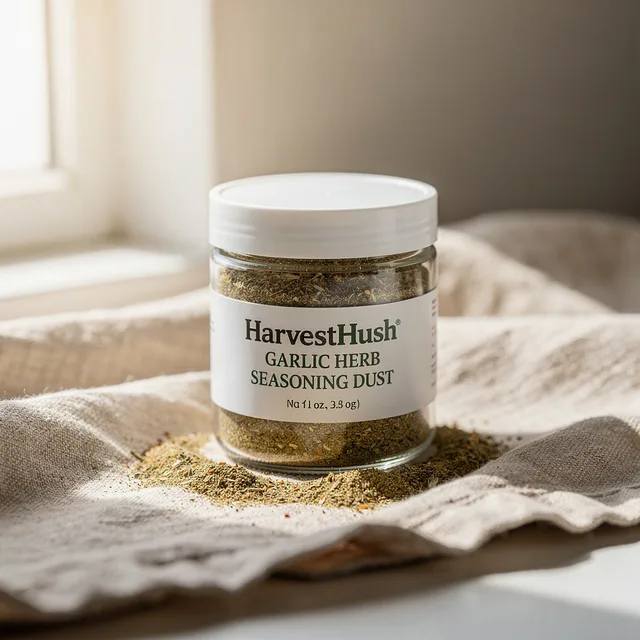 HarvestHush Garlic Herb Seasoning Dust