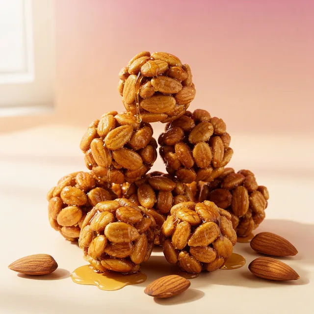 HarvestPulse Honey Roasted Almond Bites