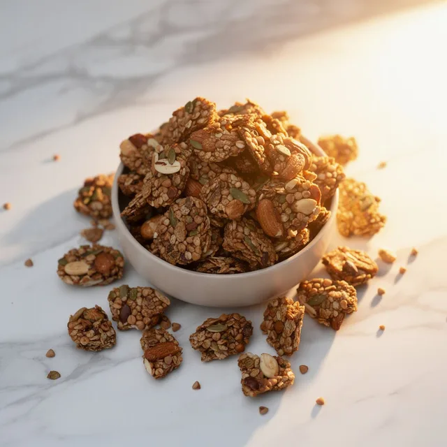 HoneyHush Meadow Buckwheat Granola Clusters