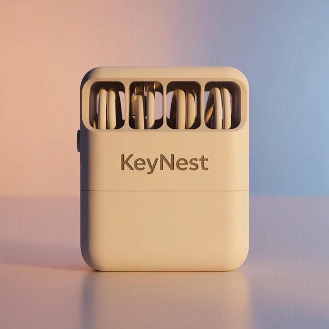 KeyNest Charging Cable Organizer